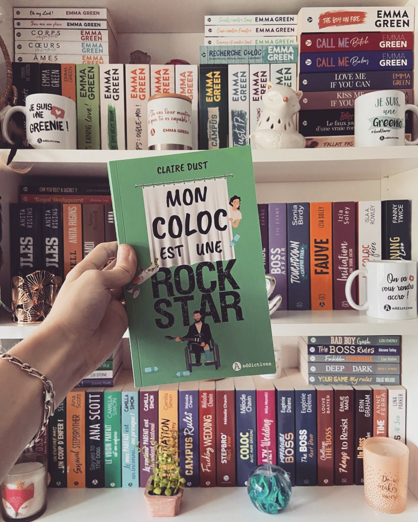 Mon coloc est une rock star – Les lectures d'Elsa